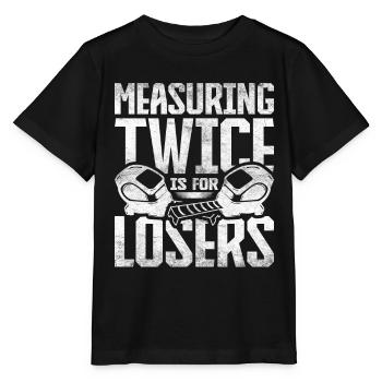 Floor layers, tilers, screed layers - Stanley/Stella MINI CREATOR Kids’ T-Shirt - black - Front - Mikhail (115cm)