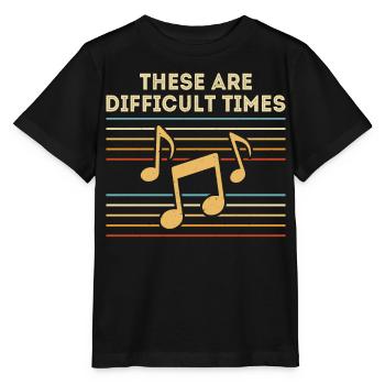 Musicien - T-shirt bio MINI CREATOR Stanley/Stella Enfant - noir - Devant - Mikhail (115cm)