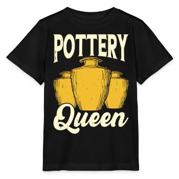 Poterie Poterie Poterie - T-shirt bio MINI CREATOR Stanley/Stella Enfant - noir - Devant - Mikhail (115cm)
