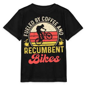 Bicyclette - T-shirt bio MINI CREATOR Stanley/Stella Enfant - noir - Devant - Mikhail (115cm)
