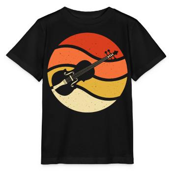 Violoniste violoniste - T-shirt bio MINI CREATOR Stanley/Stella Enfant - noir - Devant - Mikhail (115cm)