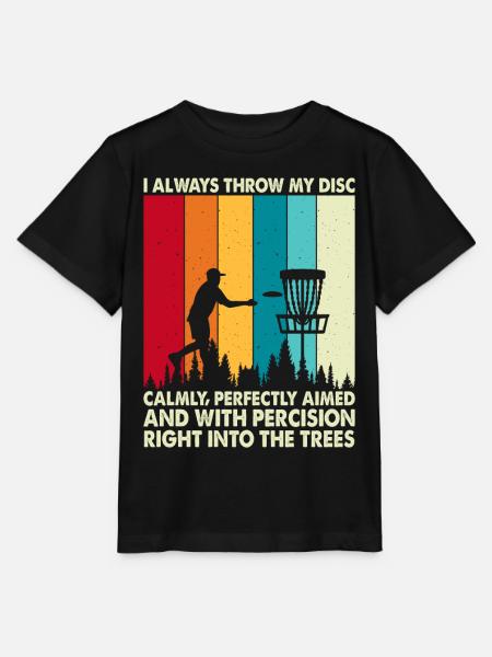 Discgolf Disc Golf - Stanley/Stella Kinder T-Shirt MINI CREATOR  - Schwarz