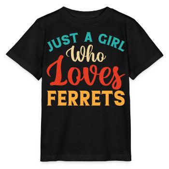 Furet - T-shirt bio MINI CREATOR Stanley/Stella Enfant - noir - Devant - Mikhail (115cm)