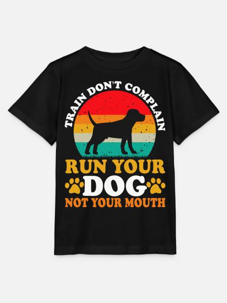 Hund Hundeerziehung - Stanley/Stella Kinder T-Shirt MINI CREATOR - Schwarz