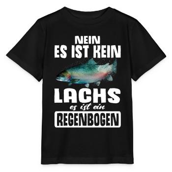 Forellen Angeln - Stanley/Stella Kinder T-Shirt MINI CREATOR  - Schwarz - Vorne - Mikhail (115cm)