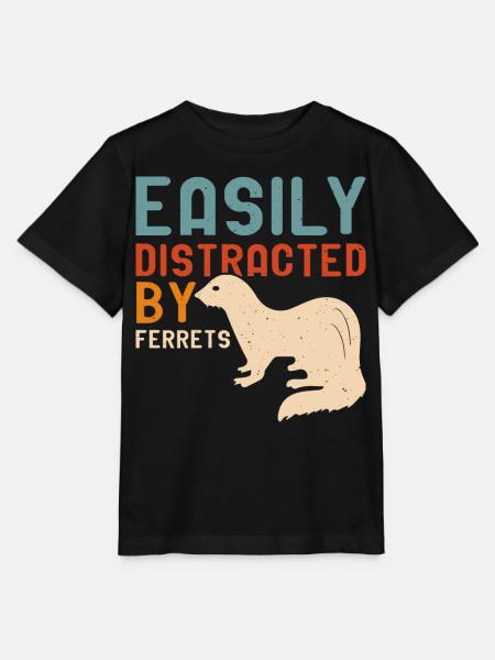 Frettchen - Stanley/Stella Kinder T-Shirt MINI CREATOR - Schwarz