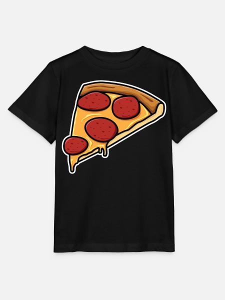 Pizzastück - Stanley/Stella Kinder T-Shirt MINI CREATOR - Schwarz