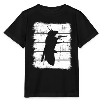 Croquis d’abeille - T-shirt bio MINI CREATOR Stanley/Stella Enfant - noir - Devant - Mikhail (115cm)