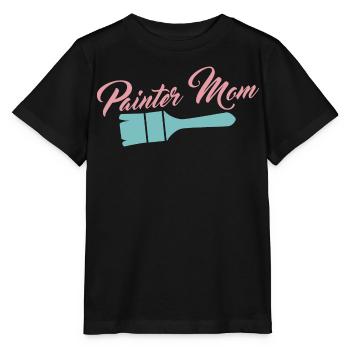 Peintre Vernisher - T-shirt bio MINI CREATOR Stanley/Stella Enfant - noir - Devant - Mikhail (115cm)