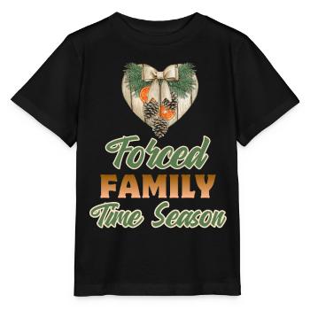 Ironischer Weihnachts-Spruch, Weihnachtszeit - Stanley/Stella Kinder T-Shirt MINI CREATOR  - Schwarz - Vorne - Mikhail (115cm)