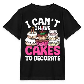 Pâtissier, Pâtissier, Pâtissier - T-shirt bio MINI CREATOR Stanley/Stella Enfant - noir - Devant - Mikhail (115cm)