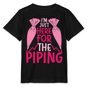 Pâtissier Pâtissier - T-shirt bio MINI CREATOR Stanley/Stella Enfant - noir - Devant - Mikhail (115cm)