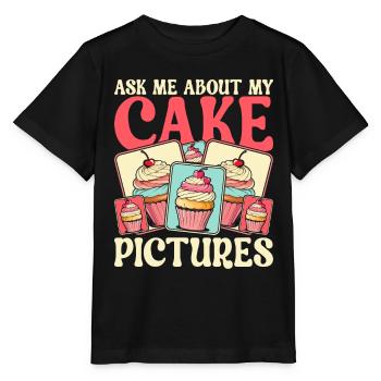 Cake Artist Pâtissier Pâtissier Pâtissier - T-shirt bio MINI CREATOR Stanley/Stella Enfant - noir - Devant - Mikhail (115cm)