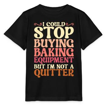 Pâtissier, Pâtissier, Pâtissier - T-shirt bio MINI CREATOR Stanley/Stella Enfant - noir - Devant - Mikhail (115cm)