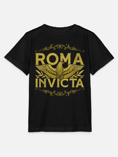 Saturnalien Saturnalia Roma Invicta - Stanley/Stella Kinder-T-shirt MINI CREATOR  - zwart