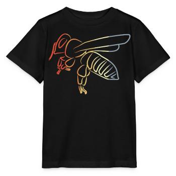 Vintage Honigbiene - Stanley/Stella Kinder T-Shirt MINI CREATOR  - Schwarz - Vorne - Mikhail (115cm)