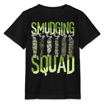 Smudging Apartment Fumigation Smudging Squad - Stanley/Stella MINI CREATOR Kids’ T-Shirt - black - Front - Mikhail (115cm)