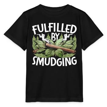 Fumigation d’appartement accomplie par la purification - T-shirt bio MINI CREATOR Stanley/Stella Enfant - noir - Devant - Mikhail (115cm)