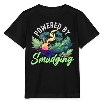 Propulsé par Smudging Smudging Appartement Fumigation - T-shirt bio MINI CREATOR Stanley/Stella Enfant - noir - Devant - Mikhail (115cm)