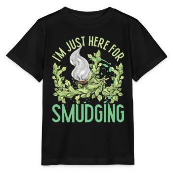 Je suis juste là pour la fumigation de l’appartement - T-shirt bio MINI CREATOR Stanley/Stella Enfant - noir - Devant - Mikhail (115cm)
