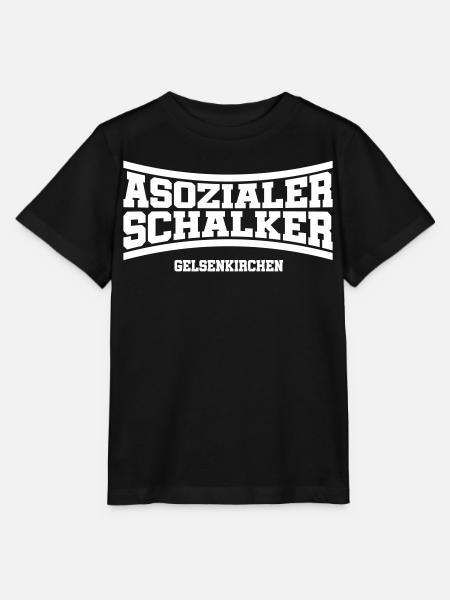 Asozialer Schalker Gelsenkirchen | Farbe änderbar - Stanley/Stella Kinder T-Shirt MINI CREATOR  - Schwarz