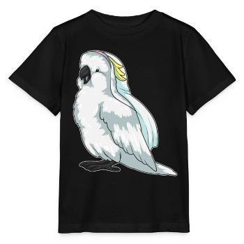Papagei Braut Schleier Hochzeit - Stanley/Stella Kinder T-Shirt MINI CREATOR  - Schwarz - Vorne - Mikhail (115cm)