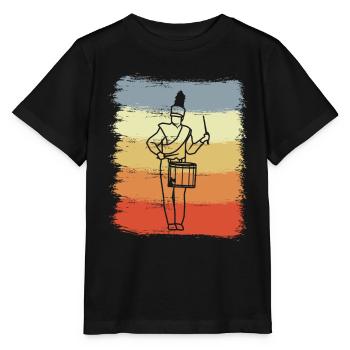 fanfare - T-shirt bio MINI CREATOR Stanley/Stella Enfant - noir - Devant - Mikhail (115cm)