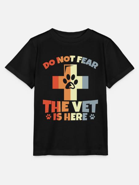 Tierarzt Witz - Stanley/Stella Kinder T-Shirt MINI CREATOR - Schwarz