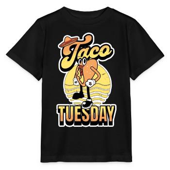 Taco Mardi - T-shirt bio MINI CREATOR Stanley/Stella Enfant - noir - Devant - Mikhail (115cm)