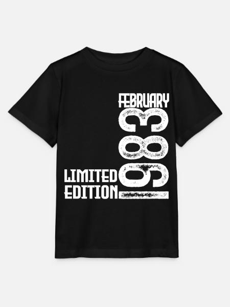 Februar 1983 Geschenk zum Jahrestag. Februar 1983. - Stanley/Stella Kinder T-Shirt MINI CREATOR - Schwarz