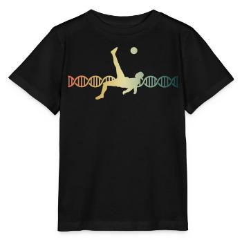 ADN de l’ADN du coup de pied de chute de football - T-shirt bio MINI CREATOR Stanley/Stella Enfant - noir - Devant - Mikhail (115cm)