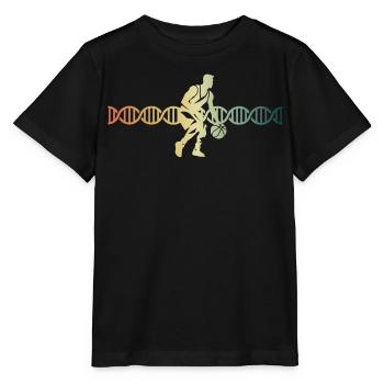 Basketball DNA DNA Streetball | - Stanley/Stella MINI CREATOR Kids’ T-Shirt - black - Front - Mikhail (115cm)