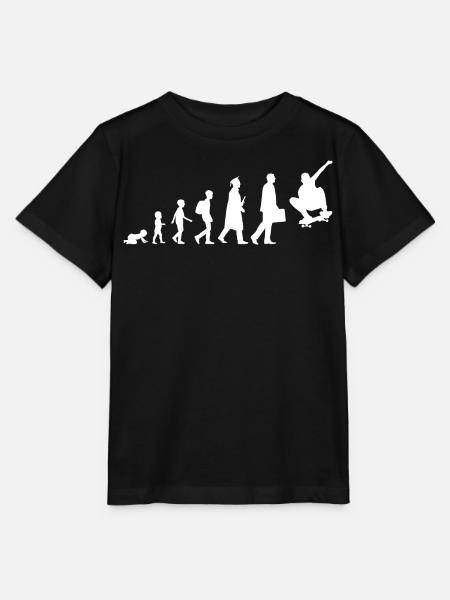 Entwicklung eines Skateboarders - Stanley/Stella Kinder T-Shirt MINI CREATOR - Schwarz