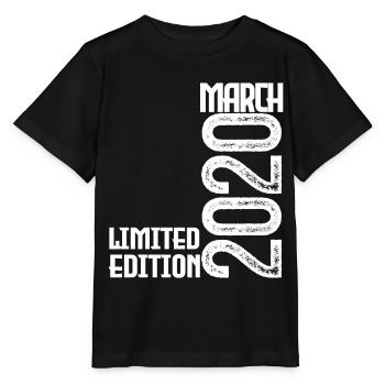March 2020 Birthday Gift. March 2020. March - Stanley/Stella MINI CREATOR Kids’ T-Shirt - black - Front - Mikhail (115cm)
