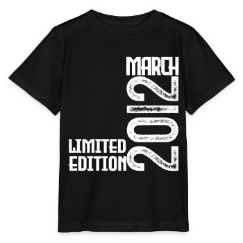 March 2012 Birthday Gift. March 2012. March - Stanley/Stella MINI CREATOR Kids’ T-Shirt - black - Front - Mikhail (115cm)
