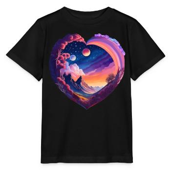 Le Songe d’une nuit d’été - T-shirt bio MINI CREATOR Stanley/Stella Enfant - noir - Devant - Mikhail (115cm)