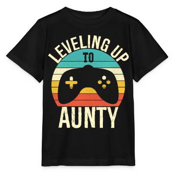 Aufsteigen zur Tante - Stanley/Stella Kinder T-Shirt MINI CREATOR  - Schwarz - Vorne - Mikhail (115cm)