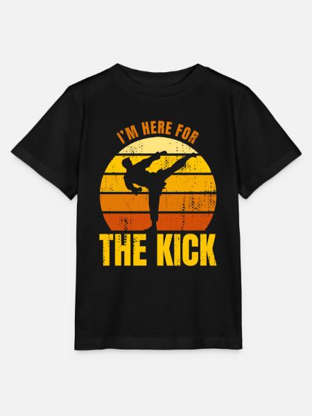 Karateka Witz - Stanley/Stella Kinder T-Shirt MINI CREATOR - Schwarz