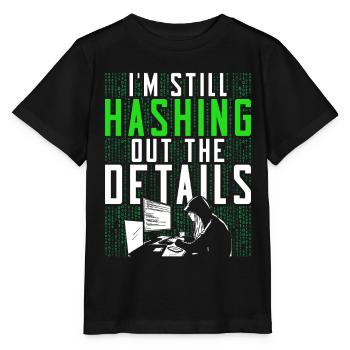 Ethical Hacker Ethischer Hacker - Stanley/Stella Kinder T-Shirt MINI CREATOR  - Schwarz - Vorne - Mikhail (115cm)