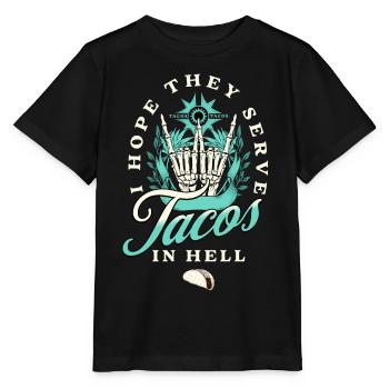 Taco - Stanley/Stella Kinder T-Shirt MINI CREATOR  - Schwarz - Vorne - Mikhail (115cm)