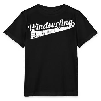 Windsurfing - Stanley/Stella Kinder T-Shirt MINI CREATOR  - Schwarz - Vorne - Mikhail (115cm)