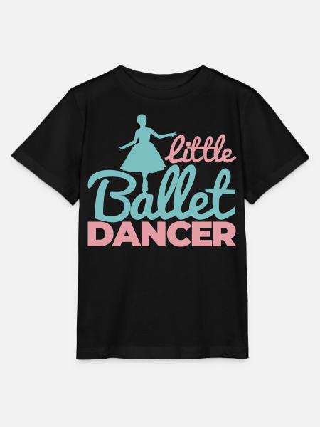 Ballerina Mädchen - Stanley/Stella Kinder T-Shirt MINI CREATOR - Schwarz