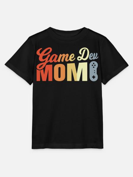 Spielentwickler Mutter - Stanley/Stella Kinder T-Shirt MINI CREATOR  - Schwarz
