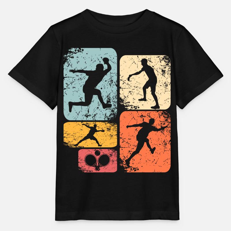 Ping-pong - T-shirt bio MINI CREATOR Stanley/Stella Enfant - noir