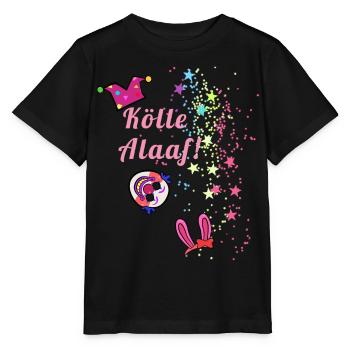 Stars, kölle alaaf, carnaval, clown - T-shirt bio MINI CREATOR Stanley/Stella Enfant - noir - Devant - Mikhail (115cm)