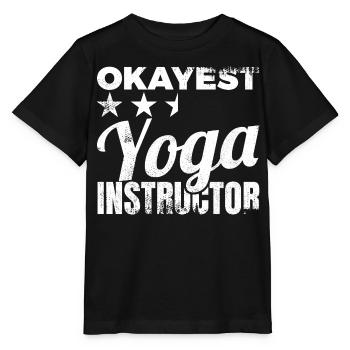 Average Yoga Teacher - Stanley/Stella MINI CREATOR Kids’ T-Shirt - black - Front - Mikhail (115cm)