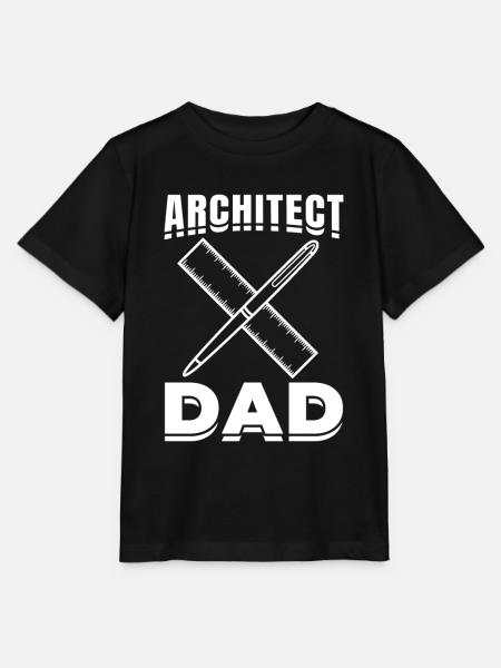 Architekt Papa - Stanley/Stella Kinder T-Shirt MINI CREATOR  - Schwarz
