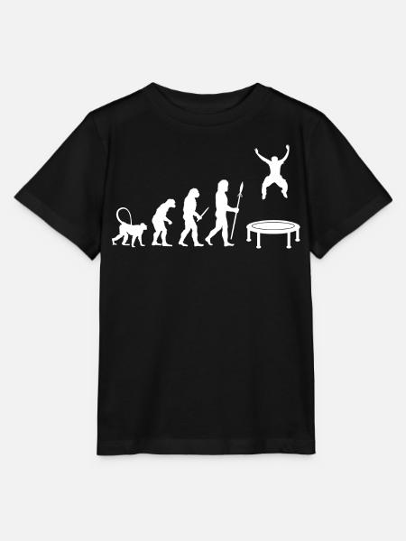 Trampolinspringer Entwicklung - Stanley/Stella Kinder T-Shirt MINI CREATOR - Schwarz