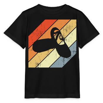 Ballerines Look Vintage - T-shirt bio MINI CREATOR Stanley/Stella Enfant - noir - Devant - Mikhail (115cm)