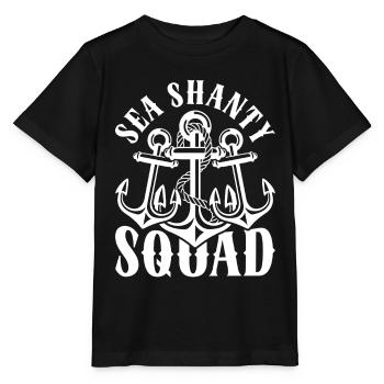 Shanty Choir Sea Shanty Squad - Stanley/Stella MINI CREATOR Kids’ T-Shirt - black - Front - Mikhail (115cm)